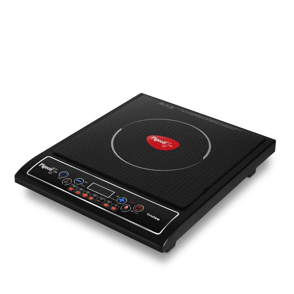 Pigeon by Stovekraft Copper Coil Rapido Cute Induction Cooktop (Black)