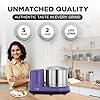 Preethi Wet Grinder|150W 2L Stainless Steel Table Top Wet Grinder|Ideal for Making South Indian Batter in Your Kitchen (Lavender)