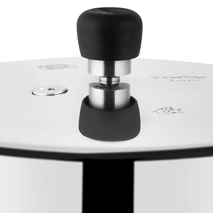 Prestige 7.5 Litres Popular Outer Lid Aluminium Pressure Cooker |Metallic Safety Plug | Gasket Release System | Silver |5 years warranty