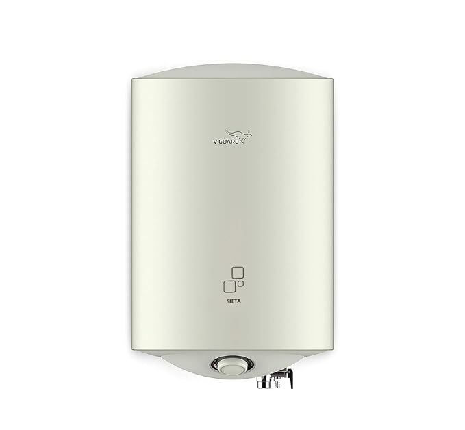 V-Guard SIETA 6L WHITE 6 L Storage Water Geyser  (White)