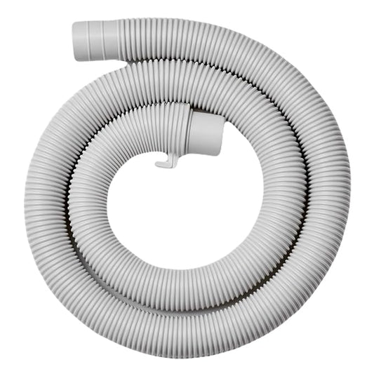 Washing Machine Drain Pipe(2&3METER) – Heavy Duty PVC Outlet Hose | Flexible & Leak-Proof Water Discharge Pipe | Universal Fit for All Washing