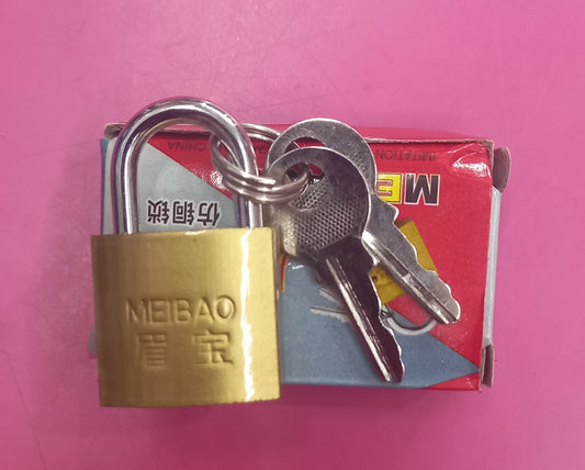 China pad locks from 20mm to 62mm size -2/3 spare keys
